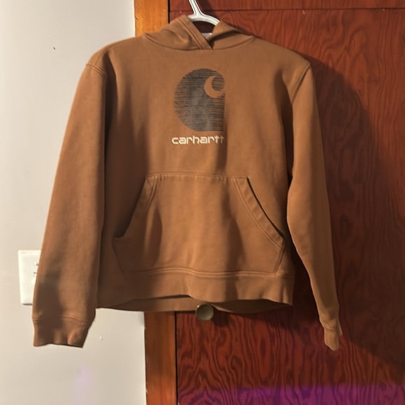 Carhartt Brown boys hoodie - Picture 1 of 3